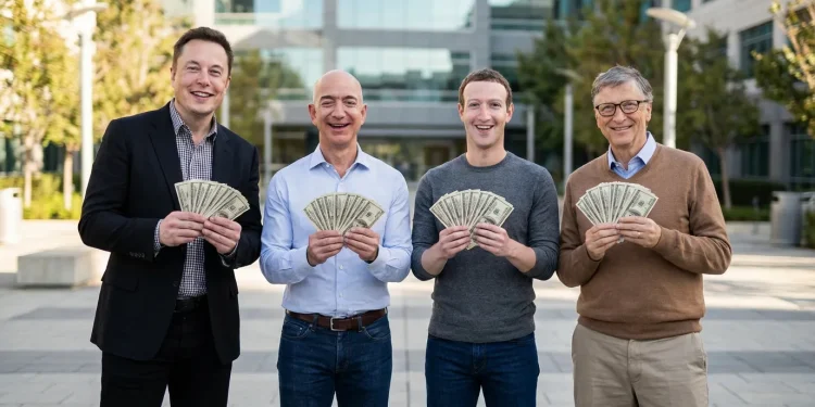 Musk bezos zuckerberg gates