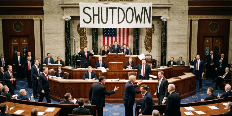 USA Kongres Shutdown