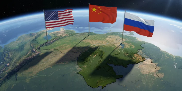 USA Čína Rusko Venezuela ropa
