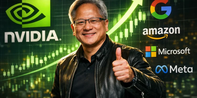 akcie Nvidia tech firmy