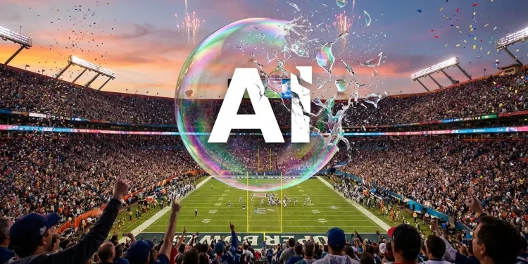 Super Bowl AI Bublina