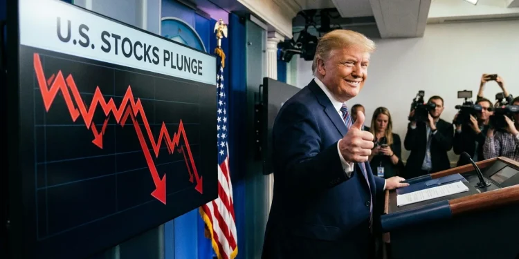 Trump Akcie Pad