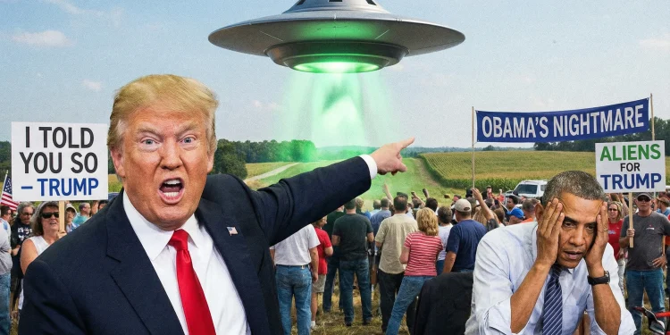 Trump mimozemšťania