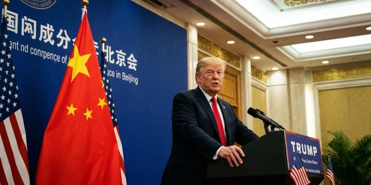 Donald Trump Čína
