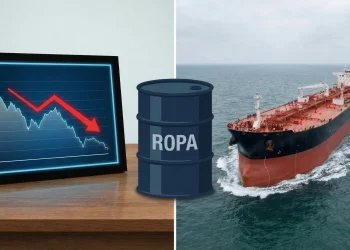 Ropa Pokles Tanker