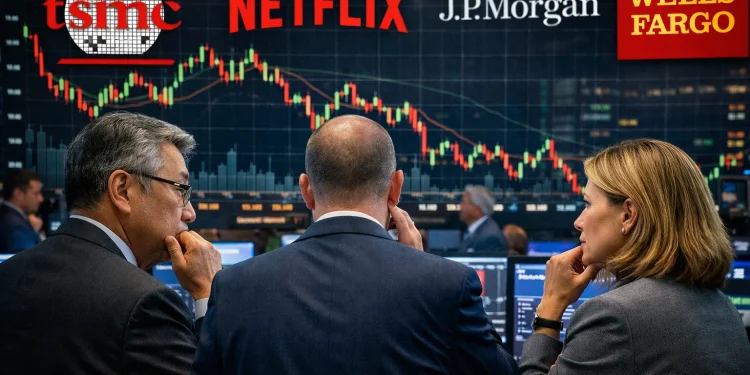 Investori sledujú trhy na burze