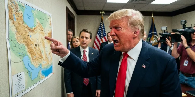 Donald Trump Iran Hrozba