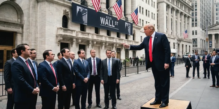 Donald Trump Wall Street