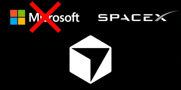 Mircosoft SpaceX Cursor