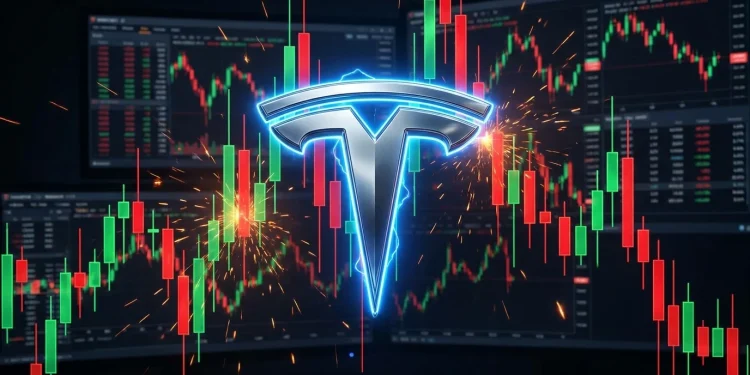 Tesla Volatilita