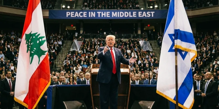 Trump Izrael Libanon