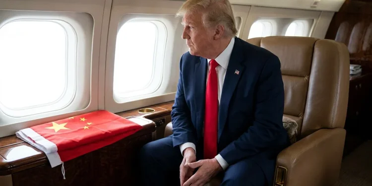 Donald Trump Lietadlo Čína