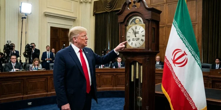 Trump Iran Hodiny