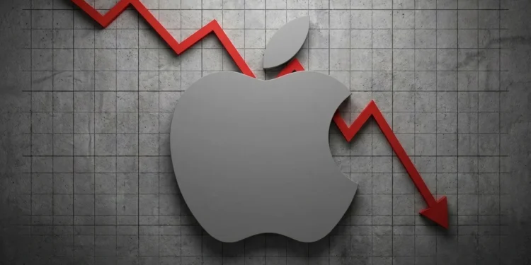 Apple Akcie Pokles