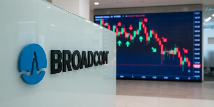 Broadcom Pokles