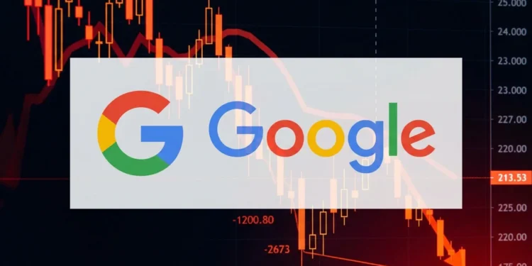 Google Pokles