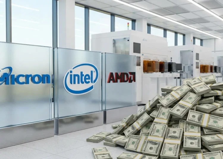 Micron Intel Amd Dolare