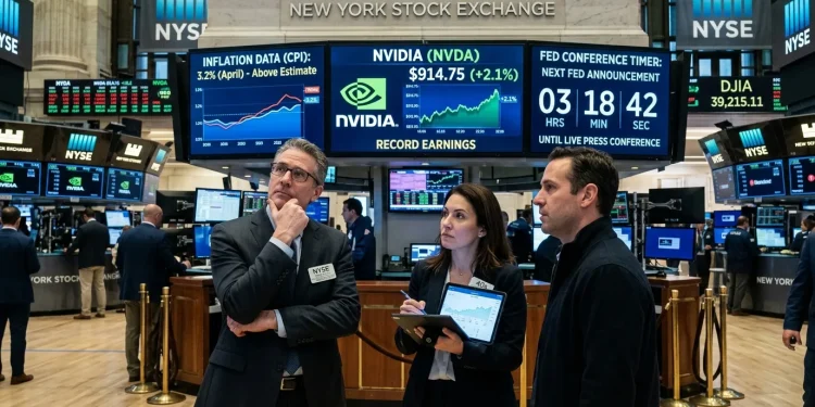 wall street nvidia inflácia