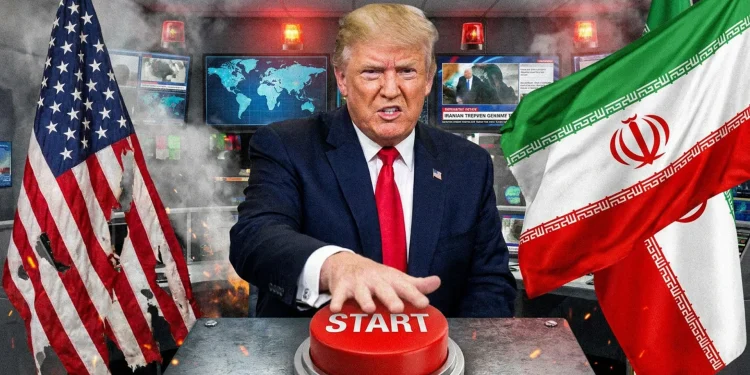 Donald Trump USA Iran Start
