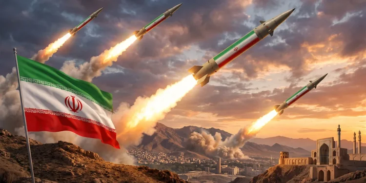 Irán rakety