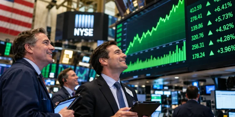 Akciové trhy Wall Street