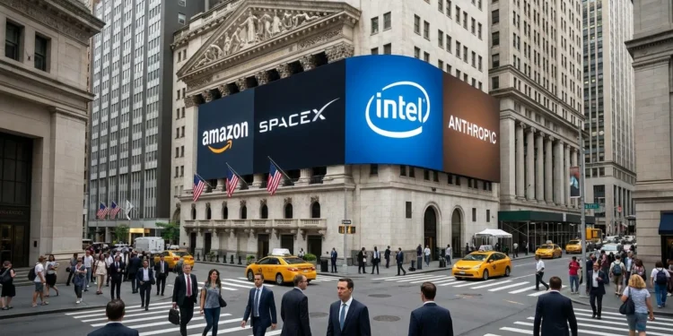 Amazon Spacex Intel Anthropic