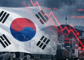 Juzna Korea Pokles