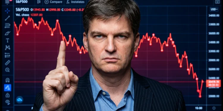 Michael Burry SP500 Varovanie