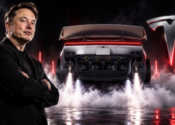 Musk roadster Tesla