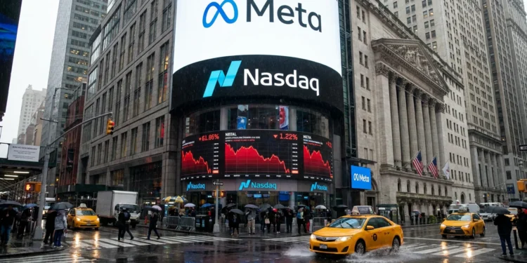 Nasdaq Meta Pokles